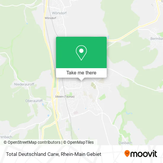 Карта Total Deutschland Carw