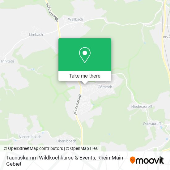 Taunuskamm Wildkochkurse & Events map
