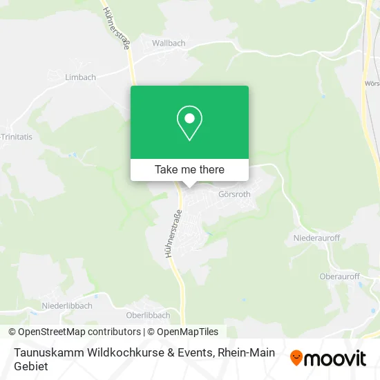 Карта Taunuskamm Wildkochkurse & Events