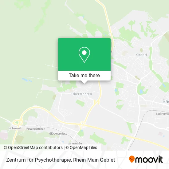 Карта Zentrum für Psychotherapie