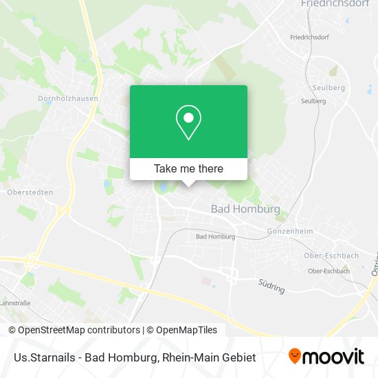 Us.Starnails - Bad Homburg map