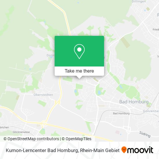 Kumon-Lerncenter Bad Homburg map