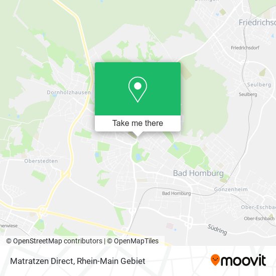 Matratzen Direct map