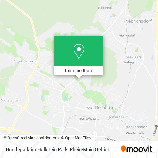Hundepark im Höllstein Park map
