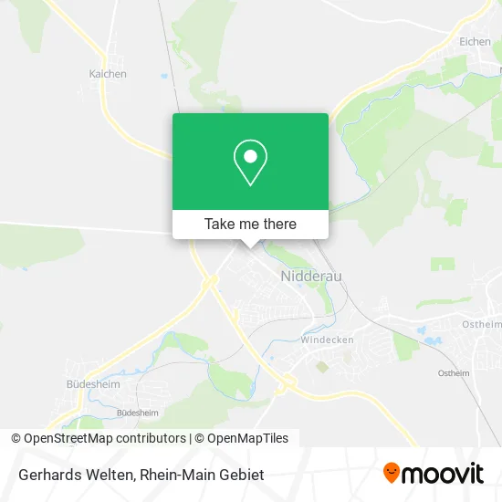 Карта Gerhards Welten