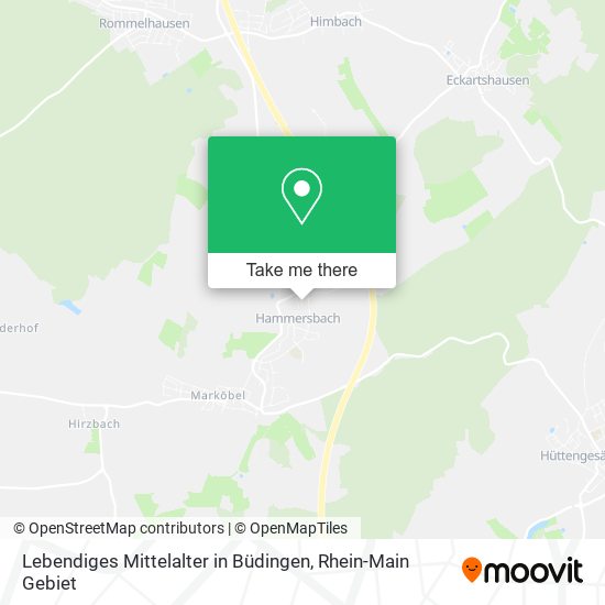 Lebendiges Mittelalter in Büdingen map