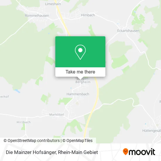 Карта Die Mainzer Hofsänger