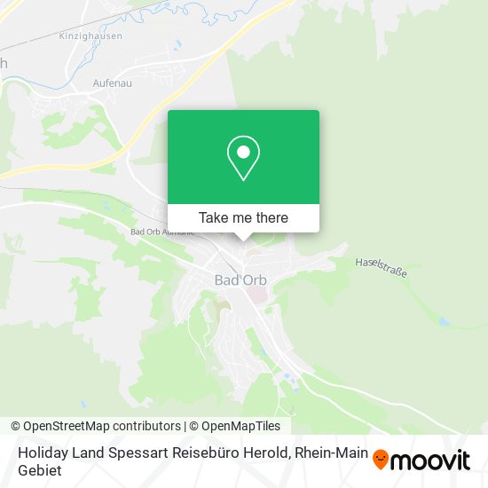 Holiday Land Spessart Reisebüro Herold map