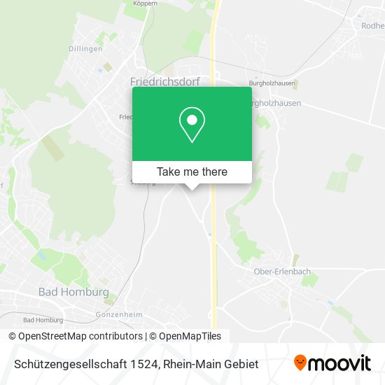 Schützengesellschaft 1524 map