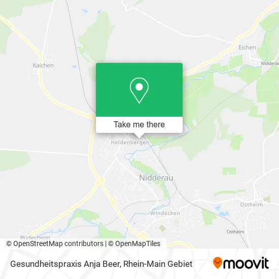 Карта Gesundheitspraxis Anja Beer