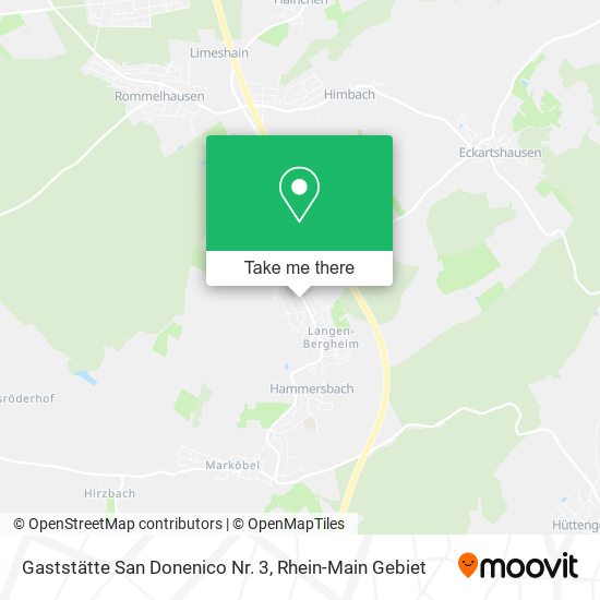 Gaststätte San Donenico Nr. 3 map