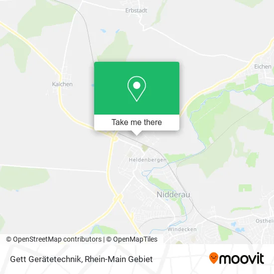 Карта Gett Gerätetechnik