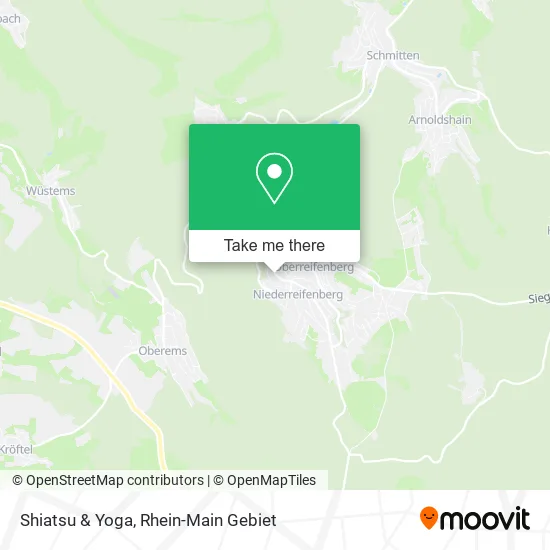 Карта Shiatsu & Yoga