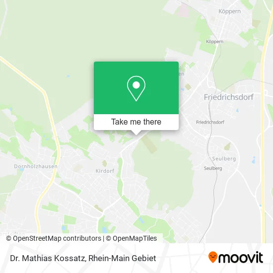 Карта Dr. Mathias Kossatz