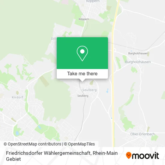 Карта Friedrichsdorfer Wählergemeinschaft