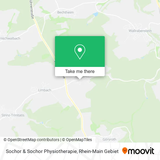 Карта Sochor & Sochor Physiotherapie