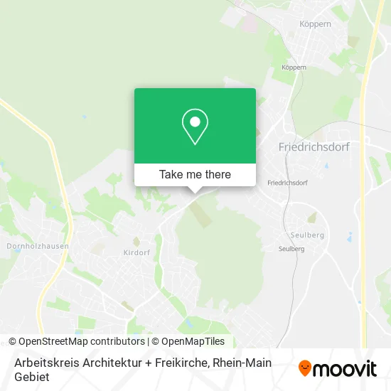 Карта Arbeitskreis Architektur + Freikirche