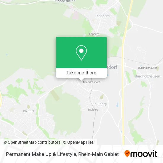 Карта Permanent Make Up & Lifestyle