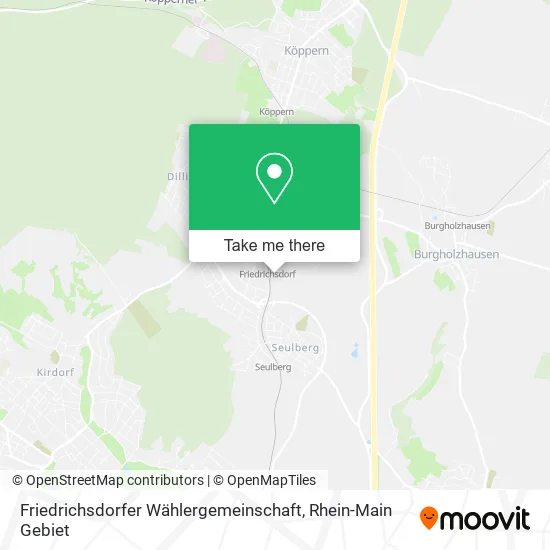 Карта Friedrichsdorfer Wählergemeinschaft