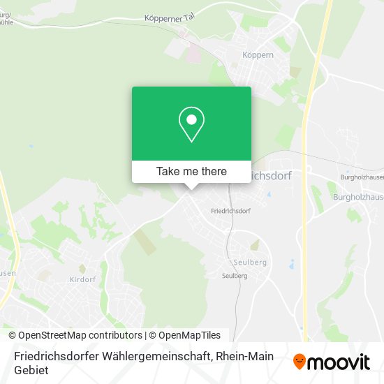 Friedrichsdorfer Wählergemeinschaft map