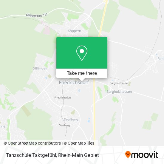 Tanzschule Taktgefühl map
