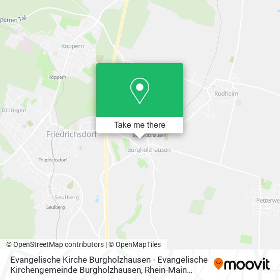 Evangelische Kirche Burgholzhausen - Evangelische Kirchengemeinde Burgholzhausen map