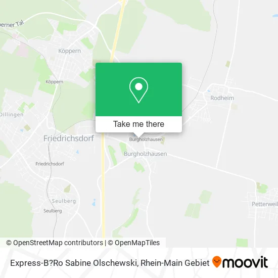 Карта Express-B?Ro Sabine Olschewski