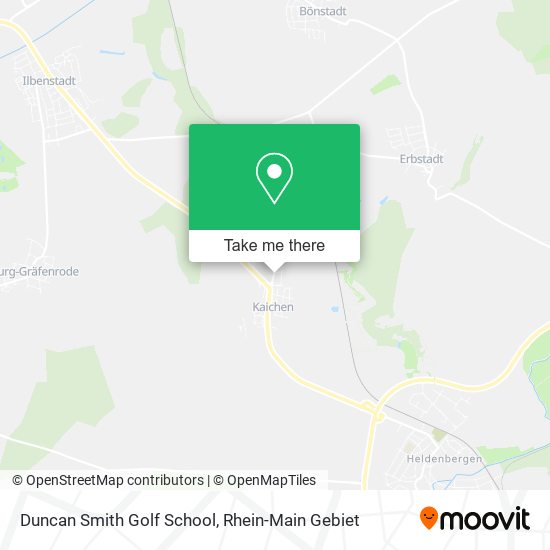 Duncan Smith Golf School map