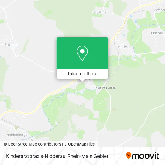Карта Kinderarztpraxis-Nidderau
