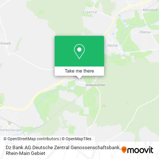 Карта Dz Bank AG Deutsche Zentral Genossenschaftsbank