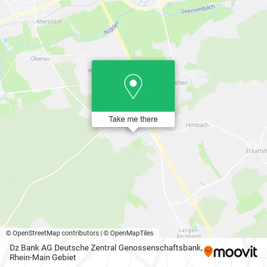 Карта Dz Bank AG Deutsche Zentral Genossenschaftsbank