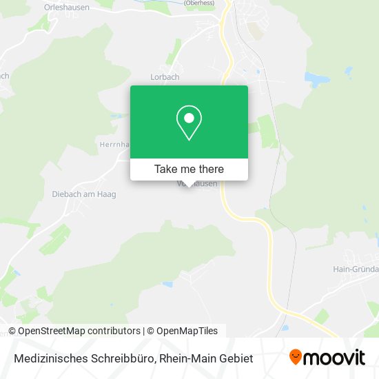 Medizinisches Schreibbüro map