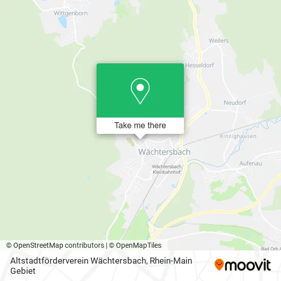 Карта Altstadtförderverein Wächtersbach