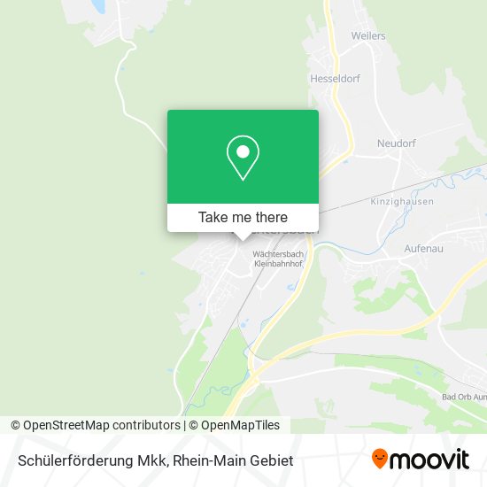 Schülerförderung Mkk map