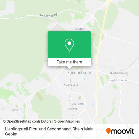 Lieblingsteil First-und Secondhand map