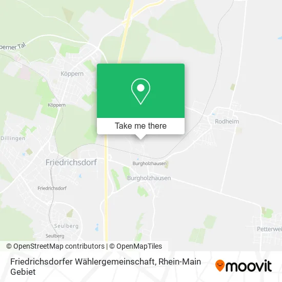 Карта Friedrichsdorfer Wählergemeinschaft