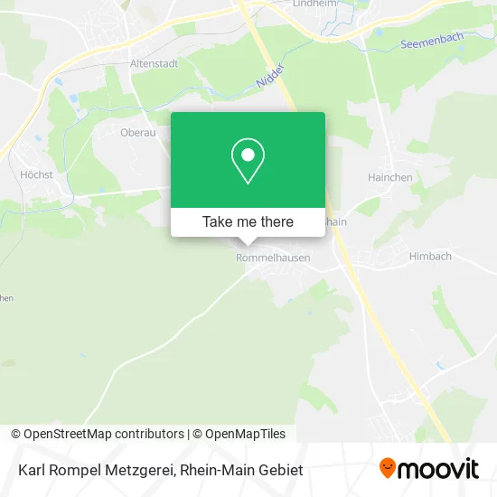 Карта Karl Rompel Metzgerei