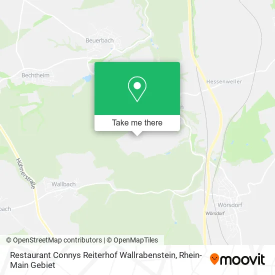 Карта Restaurant Connys Reiterhof Wallrabenstein