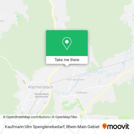 Kaufmann Ulm Spenglereibedarf map