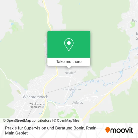 Карта Praxis für Supervision und Beratung Bonin