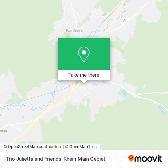 Trio Julietta and Friends map