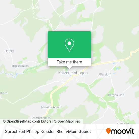 Карта Sprechzeit Philipp Kessler