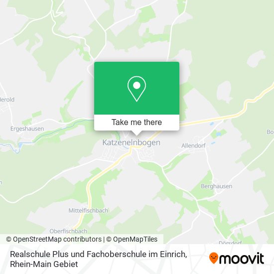Realschule Plus und Fachoberschule im Einrich map