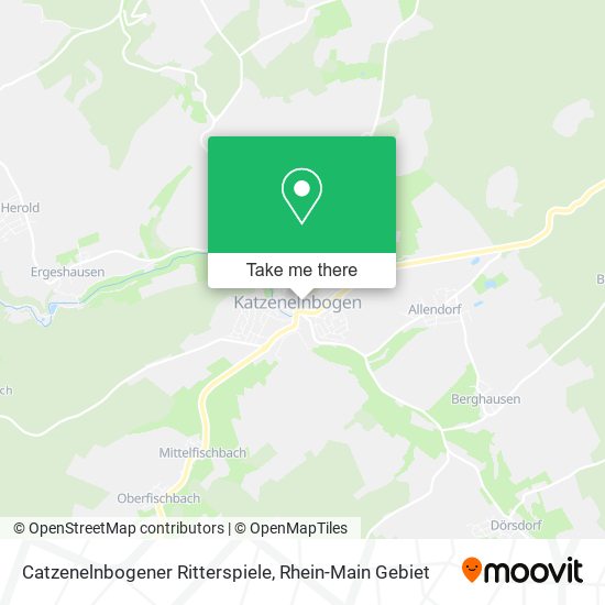 Catzenelnbogener Ritterspiele map