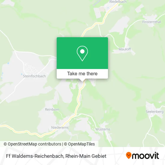 Карта Ff Waldems-Reichenbach