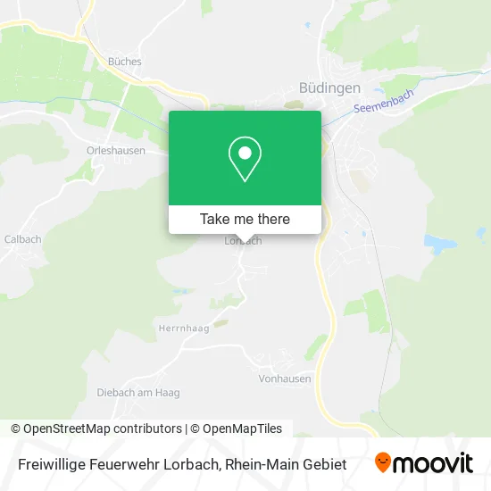 Карта Freiwillige Feuerwehr Lorbach