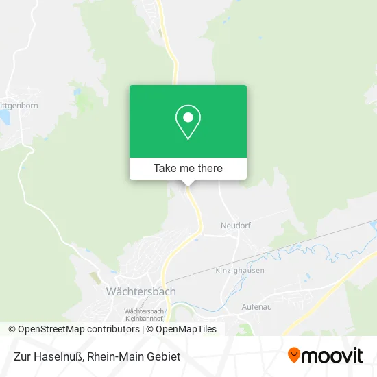 Карта Zur Haselnuß