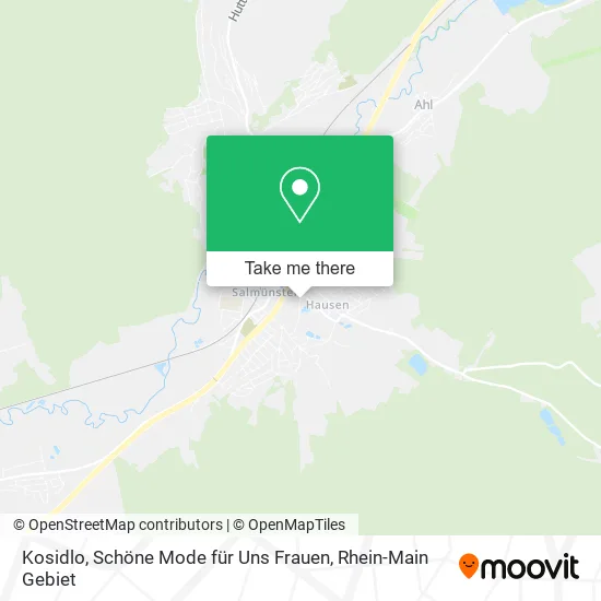 Карта Kosidlo, Schöne Mode für Uns Frauen