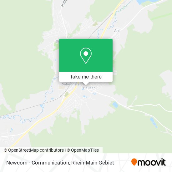 Newcom - Communication map