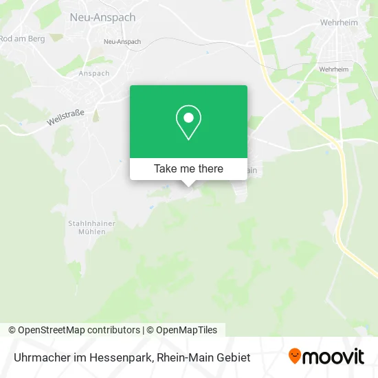 Карта Uhrmacher im Hessenpark